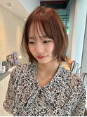 ミディアムレイヤー くびれヘア