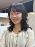 カール活かし　レイヤーカット/