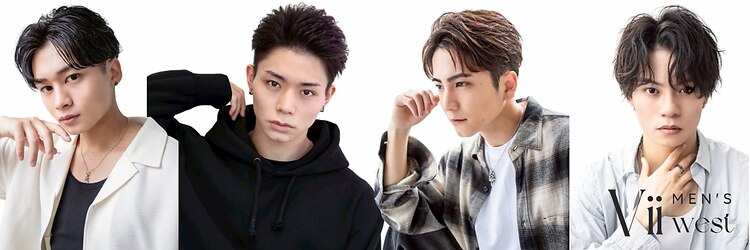 メンズサロン Vii men's west 大宮西口【07/03 NEW OPEN（予定）】のサロンヘッダー