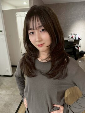 エトワ 中央店(etoi) 大分ハッシュカット胸上鎖骨下ミディアムレイヤースタイルかるめ