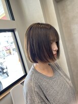 エンリア(ENlier) ボブ/オリーブベージュ/ブリーチなし