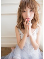 アズーア ヘアーアンドスパ(azure hair&spa)&nbsp;フェミニンカールスタイル☆3Dカラー