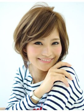 アソートヘアワークス(assort hair works) 流し前髪が大人可愛い美髪に♪