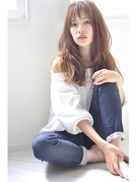 エルフォ(elfo) 【elfo】ロングヘアでアレンジ簡単・柔らかパーマスタイル