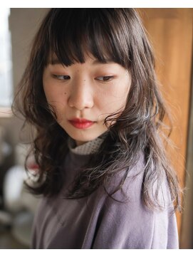 ニコヘアー(niko hair) ロングウルフ▽LINE ID@vey3047y