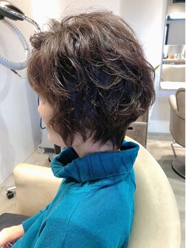ヘアアンドメイク オプシス(Hair&Make OPSIS) 無造作なパーマスタイルがオシャレ感UP