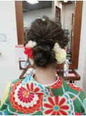 ゆるふわ袴ヘアセット