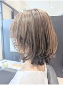 外ハネロングボブ×エアリーボブ×春スタイル♪