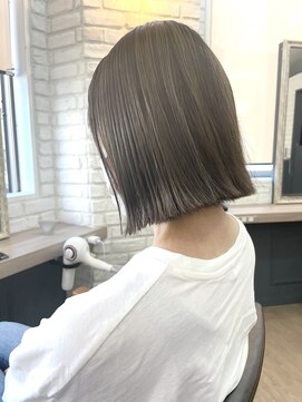 ニューモヘアー 立川(Pneumo hair) ベージュハイライト