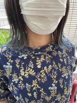 ダブル(W)&nbsp;【hair salon W】ブルーヘア