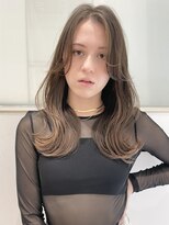 トルネード(TORNADO)&nbsp;韓国風ヘア 外国人風ヘア くびれヘア グレージュブラウンM828