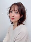 ブルベイエベ◎垢抜けシースルー☆愛されミディアム　新宿代々木