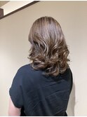白髪ぼかしハイライト