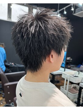 スキル(SKILL) スパイキーショート 黒髪