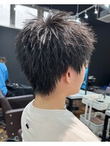 スキル(SKILL) スパイキーショート 黒髪