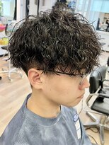 グッドタイムエフティフィフス 横浜西口(GoodTimes ft.fifth)&nbsp;ツイストスパイラルパーマ波巻きスパイラルパーマツーブロック