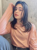 ルービック 梅田茶屋町(Rubik)&nbsp;ヌーディーカラー/レイヤーカット/ニュアンスパーマ