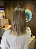 ミルクティーベージュ 外ハネボブ