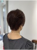 襟足スッキリショートヘア