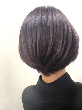 アズーラ 経堂(AZURA) ブリーチ＋透明感バイオレット