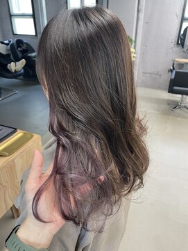 エン(en) インナーピンクカラーデザインカラーイヤリングカラー