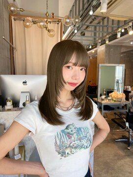 ワイス(WYETH) gray beige×face layer