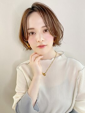 クィーンズガーデンバイケーツーギンザ(QUEEN’S GARDEN by K two GINZA) ふんわりフェミニンショート*30代40代50代