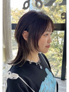 アドール(ADOR) ＃栄ウルフカット #栄お顔周りカット ＃栄レディースカット