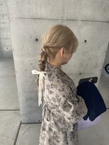 ネアー 新潟(NEER)&nbsp;イメチェン/ホワイトブロンド/外ハネボブ/美髪[新潟駅/万代]