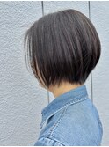 ナチュラルショートボブ