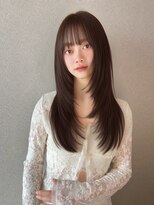 ボタン ハカタ(VOTAN hakata)&nbsp;【ろみおStyle】レイヤーカット/ストレートヘア/髪質改善