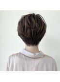 ナチュラルボブ前髪ありイメチェン20代30代40代50代ショートボブ