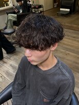 ミオ ベガ(Mio'' VEGA)&nbsp;波巻きパーマ×ラウンドマッシュ