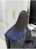 ブルーラベンダーグラデーションカラー