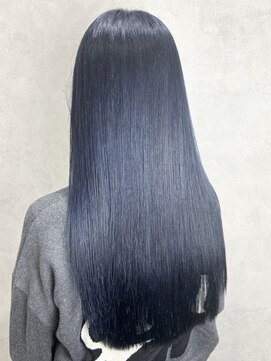 ルノン(LUNON) ホワイトグレージュミニウルフチェリーブラウンデジタルパーマ