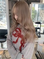 ペレ アネックス 大阪梅田茶屋町店(PELE ANNEX)&nbsp;ホワイトグレージュ/デジタルパーマ/チェリーブラウン/梅田