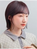春色レイヤーショート◎20代30代小顔効果外ハネスタイル