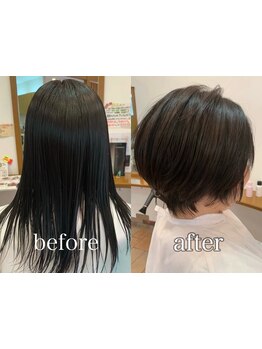 毎日のスタイリングが圧倒的に簡単に決まる♪高い再現性を誇るSalutの似合わせカットをご体感♪