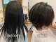 サリュ(Salut)の写真/毎日のスタイリングが圧倒的に簡単に決まる♪高い再現性を誇るSalutの似合わせカットをご体感♪