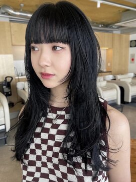 ケイトテイラー(KATETAYLOR) ワイドバングフェイスフレーミングロングレイヤー