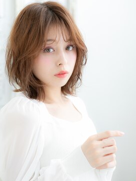 アン 武蔵小杉(un) 武蔵小杉/髪質改善/根元パーマ×ふんわりハッシュカットf