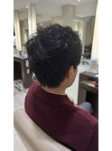 大人ショートパーマ