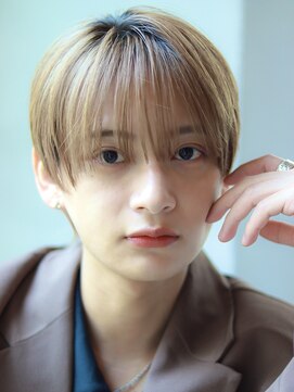 オーシャントーキョー サニー 原宿(OCEAN TOKYO Sunny) シースルーマッシュフェザーパーマニュアンスパーマ韓国マッシュ