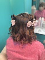 リエラ 新宿(RIERA)&nbsp;髪ハート　ハーフツイン