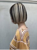 【GEEKS渋谷】レイヤーボブ/アンブレラカラー/20代30代/前髪あり