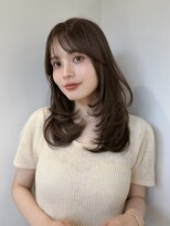 ノイ 銀座(noi) 顔周りレイヤーカットべージュカラーくびれレイヤーカット