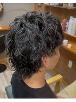 ヘアーサロン アトリエ(Hair salon ATORIE) ウルフショートメンズパーマスパイラルパーマ