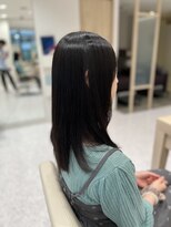 アッシュ 宮前平店(Ash)&nbsp;【セミロング×髪質改善矯正】