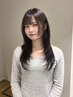 似合わせカット＋透明感ブリーチなしWカラー￥13000