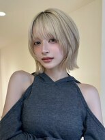 アイトーキョーエス 渋谷(AI TOKYO S)&nbsp;ブロンドレイヤーボブ